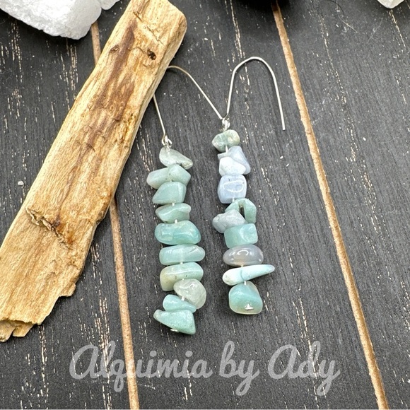 Alquimia by Ady Turquoise Earrings - Picture 1 of 5